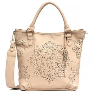 Jessica Simpson Sunny Shoulder Bag (Blush Pink)